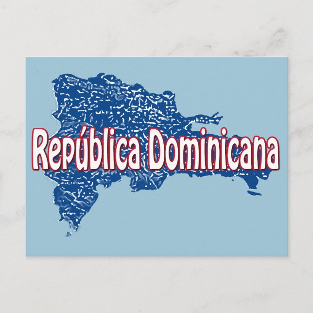 Postale Carte République Dominicaine (Devant)