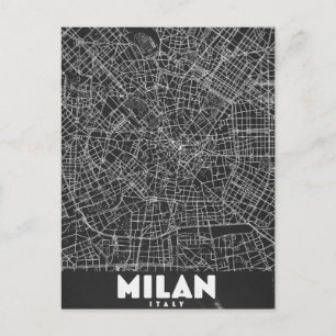 Postale Carte Rétro de Milan Italie