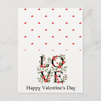 Postale Carte romantique de Saint Valentin pour votre bien