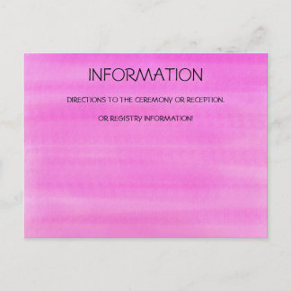 POSTALE CARTE ROSE DE L'INFORMATION D'AQUARELLE