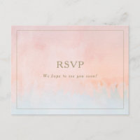 Carte RSVP Choix de la carte RSVP