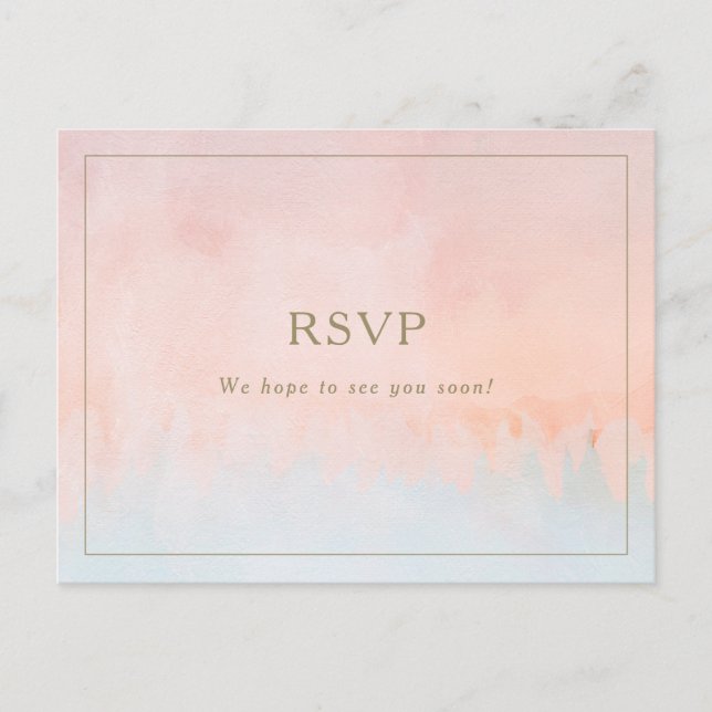 Postale Carte RSVP Choix de la carte RSVP (Devant)