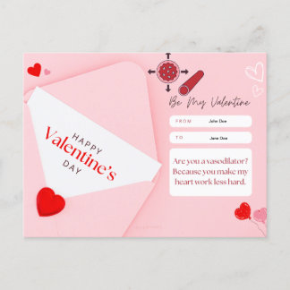 Postale Carte Saint Valentin - Pharmacologie Thème 1