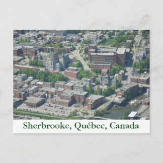 Postale Carte Sherbrooke, Québec, Canada