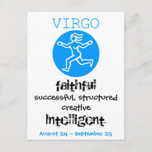POSTALE CARTE SIGNE ZODIAC