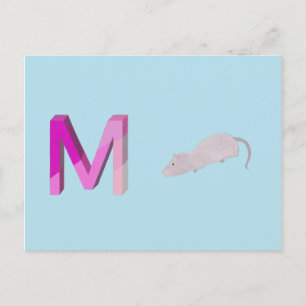 Postale Carte souris