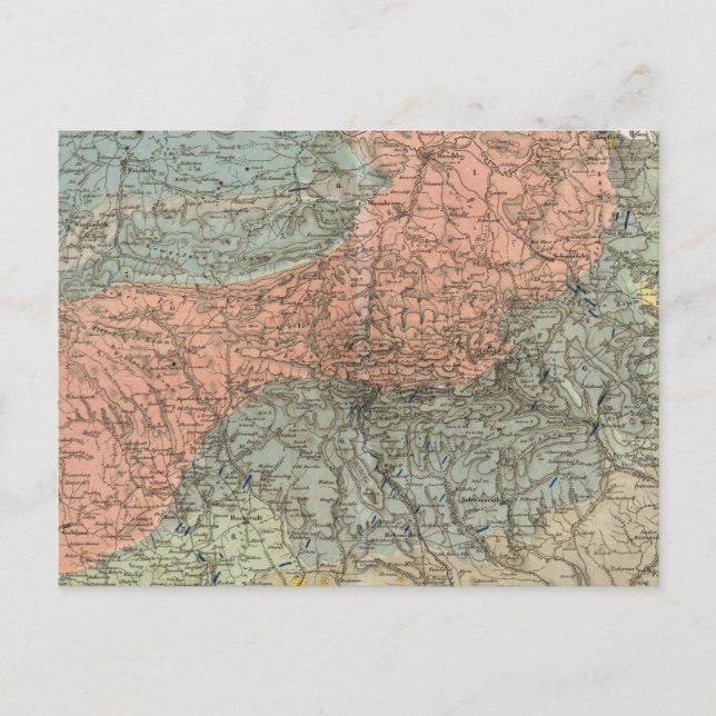 Postale Carte spéciale des montagnes géantes (Devant)