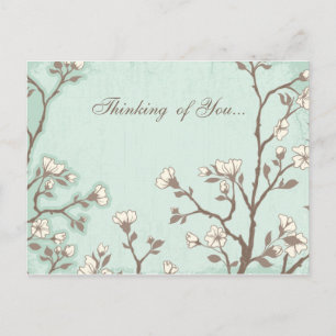 Postale Carte Sympathy Garden