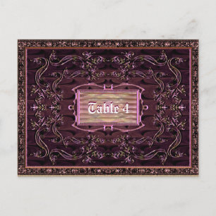 Postale Carte table TriompheL Liza