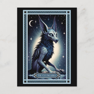 Postale Carte Tarot Chupacabra