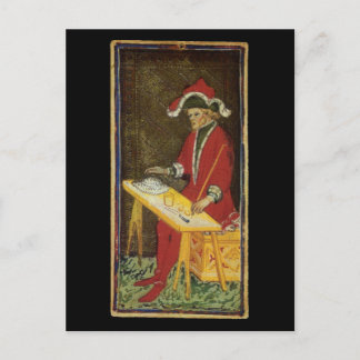Postale Carte Tarot Magicien