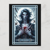 Carte Tarot Vampire