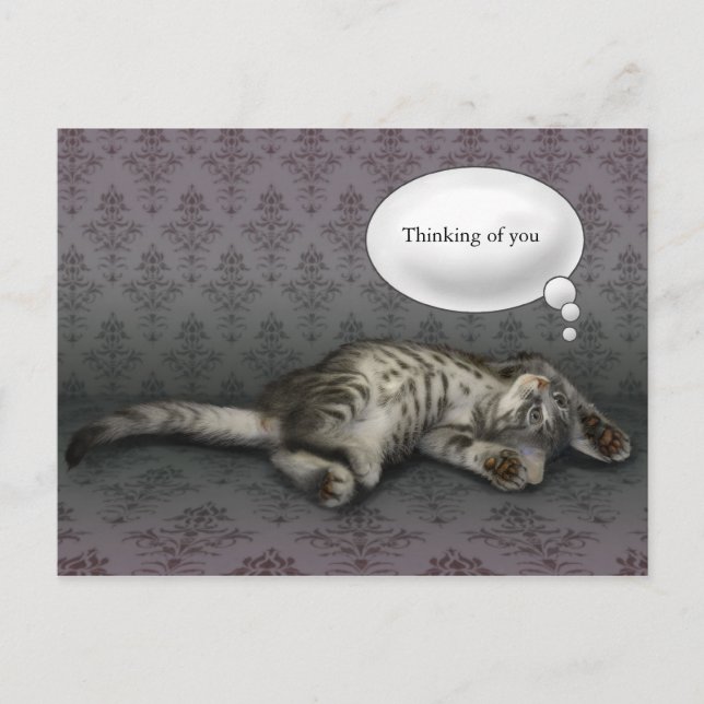 Postale Carte texte personnalisable, chic en rêve (Devant)