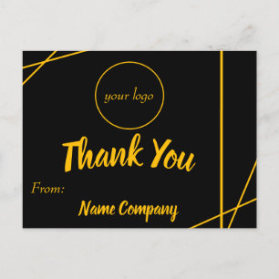 Postale Carte Thankyou High Class Business