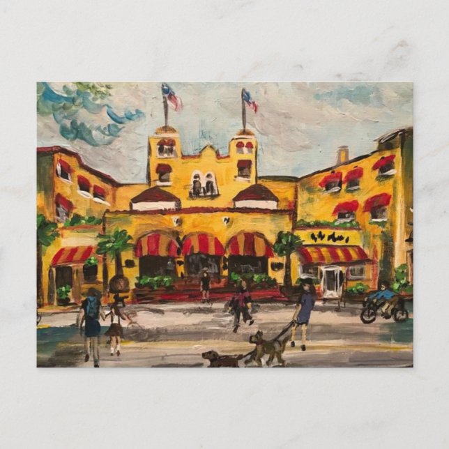 Postale Carte "The Colony Hotel at Delray Beach, Florida" (Devant)