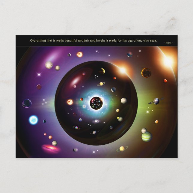 Postale Carte uniquement Rumi - Pour l'œil (Devant)