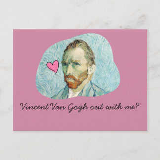 Postale carte Vincent Van Gogh avec moi