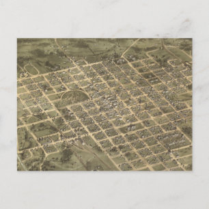 Postale Carte vintage de Columbia SC (1872)