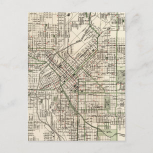 Postale Carte vintage de Denver Colorado (1920)