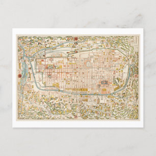 Postale Carte vintage de Kyoto Postcard