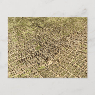 Postale Carte vintage de Los Angeles (1909)