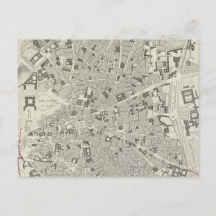 Postale Carte vintage de Madrid Espagne (1831)