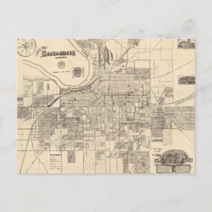 Postale Carte vintage de Montgomery, Alabama (1899)