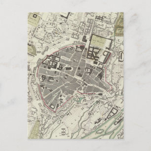 Postale Carte vintage de Munich Allemagne (1832)