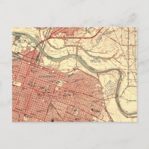 Postale Carte Vintage de Sacramento en Californie