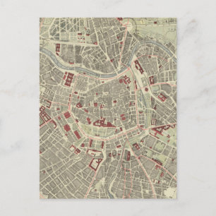 Postale Carte vintage de Vienne Autriche (1883)