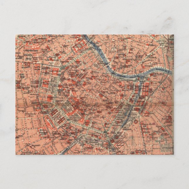 Postale Carte vintage de Vienne Autriche (1920) (Devant)