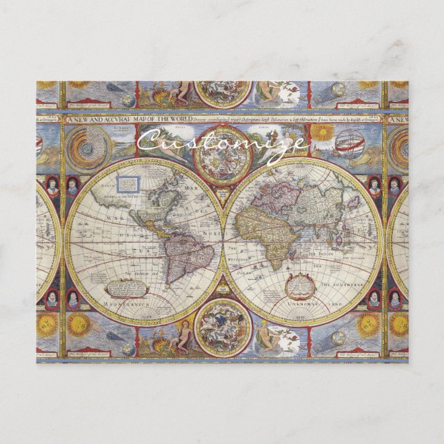 Postale Carte Vintage World Traveller Thunder_Cove (Devant)