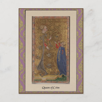 Postale Carte Visconti Tarot Deck - vers 1428-1447