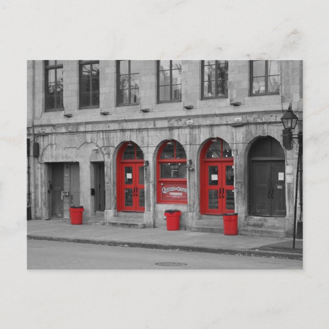 Postale Carte Vitrine, Vieux Port de Montréal (Devant)