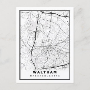 Postale Carte Waltham