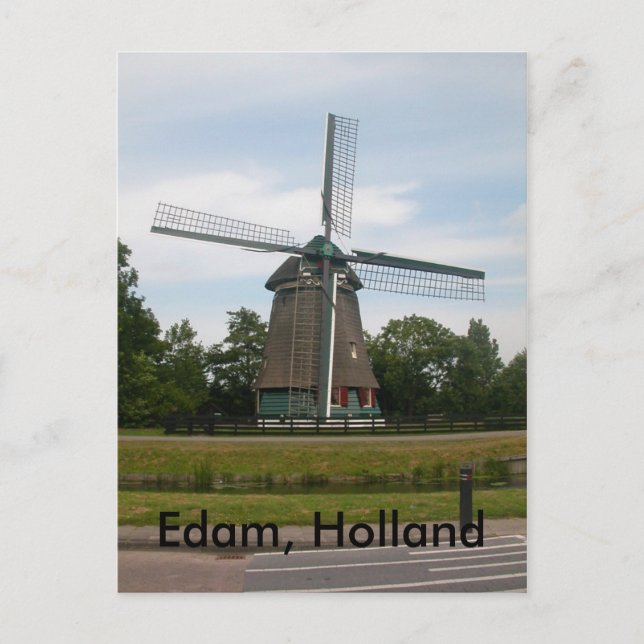 Postale Carte Windmill (Devant)