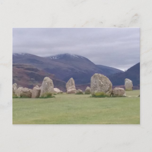 Postale Castlerigg Stone Circle - Lake District Carte post (Devant)