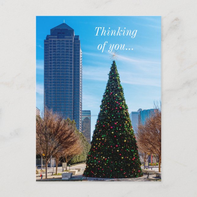 Postale C'Est La Saison À Dallas Penser À Votre Carte Post (Devant)