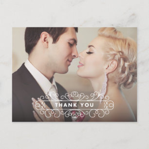 POSTALE CHÂSSIS DE FANCY   CARTE POST MERCI MARIAGE