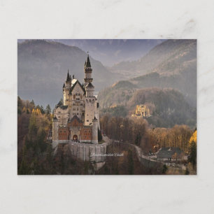 Postale Château de Neuschwanstein, Allemagne Carte