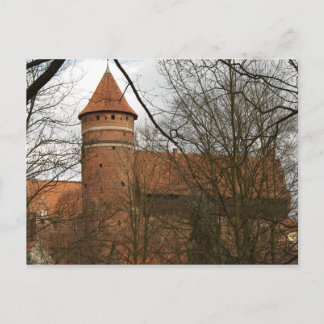 Postale Château médiéval gothique d'Olsztyn - carte postal