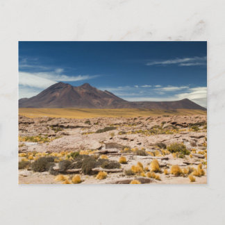 Postale Chili - Volcan dans le désert d'Atacama carte post