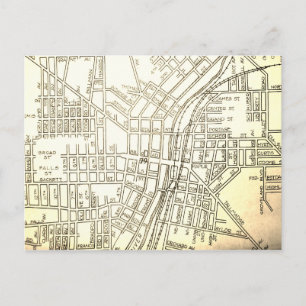 Postale Chutes de Cuyahoga, OH Carte Vintage