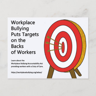 Postale Cibles de la carte de travail
