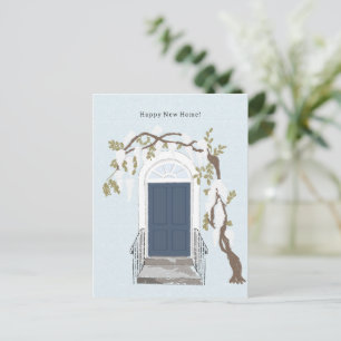 Postale Citation Bonne Maison Nouvelle Illustration Carte