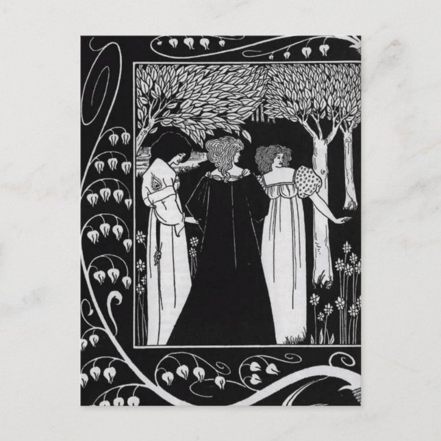Postale Comment Sir Launcelot fut connu par la carte posta (Devant)