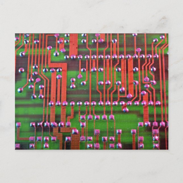 Postale Conception de carte de circuit (Devant)