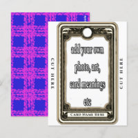 Concevez Votre Propre Carte de Tarot