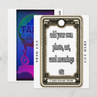 Concevez Votre Propre Carte de Tarot