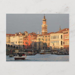 Postale Coucher du soleil de Venise à près de la carte